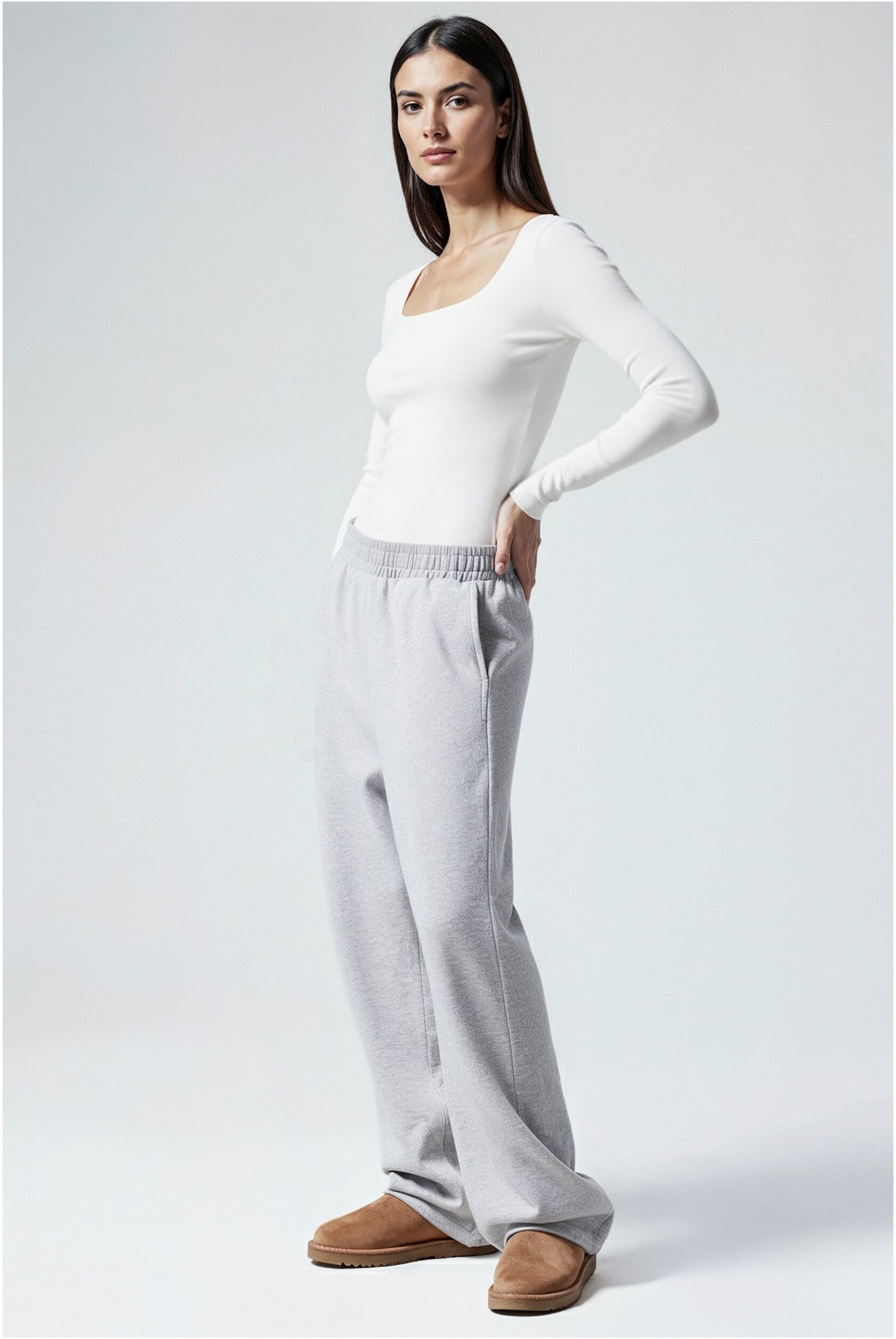 Long Sleeve Squared top