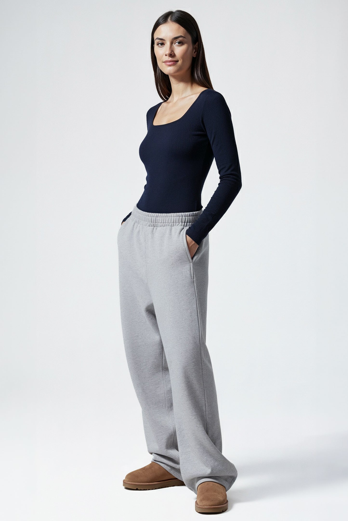 Long Sleeve Squared top