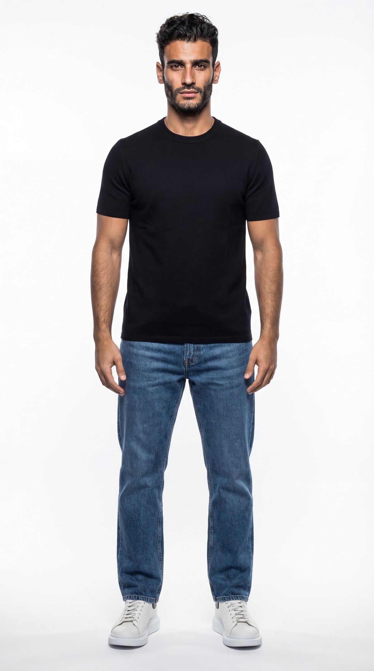 Textured Knit Tshirt