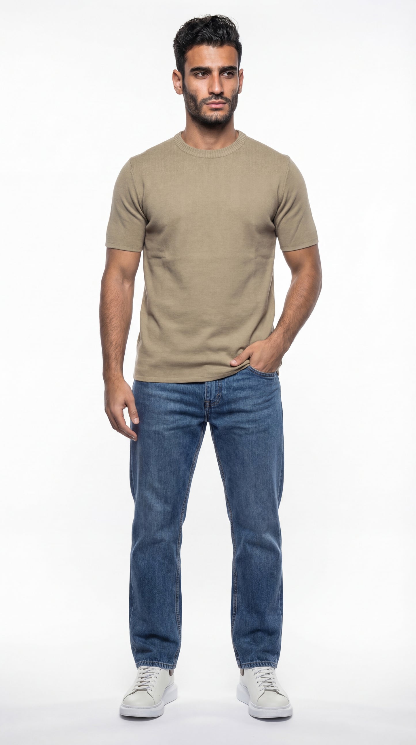 Textured Knit Tshirt