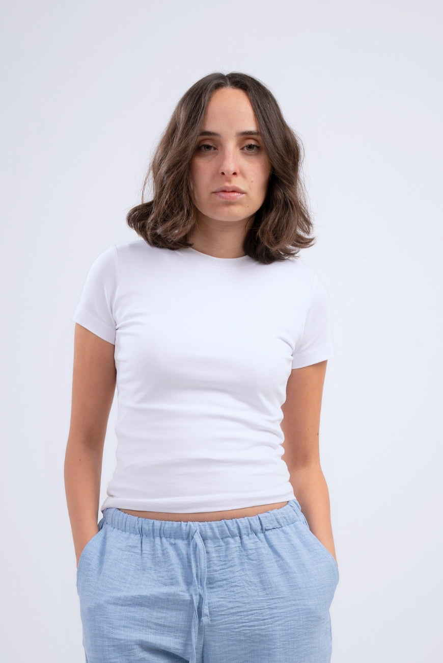 Fitted Cotton Jersey