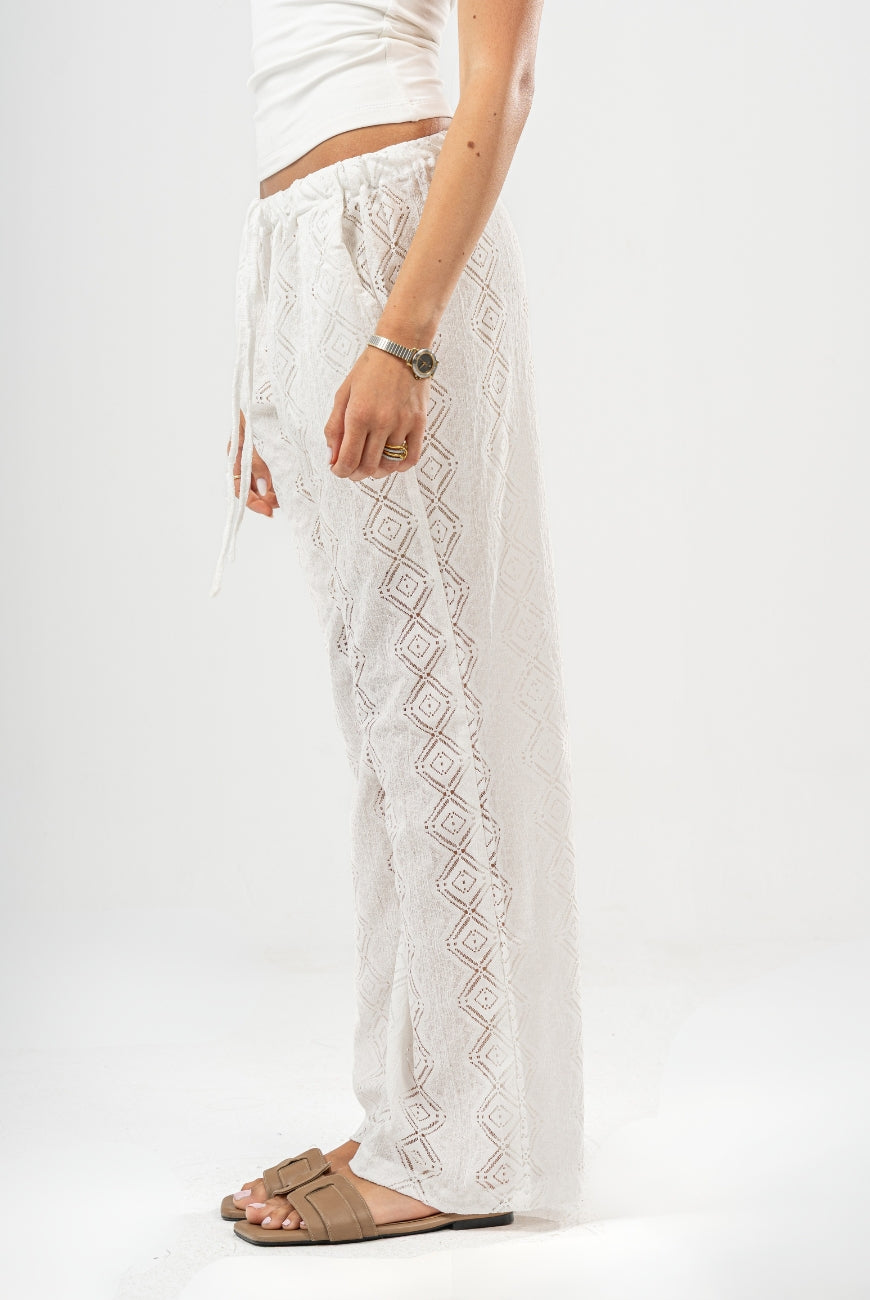 Knit beach pants