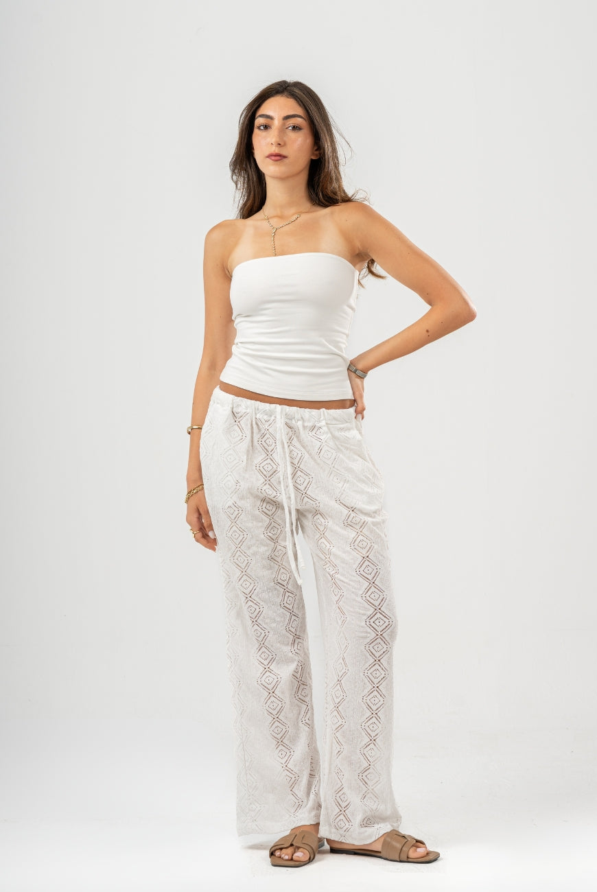 Knit beach pants