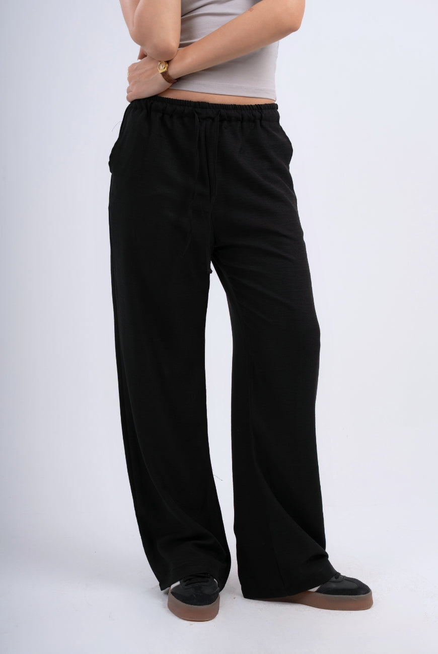 Linen Straight Trousers