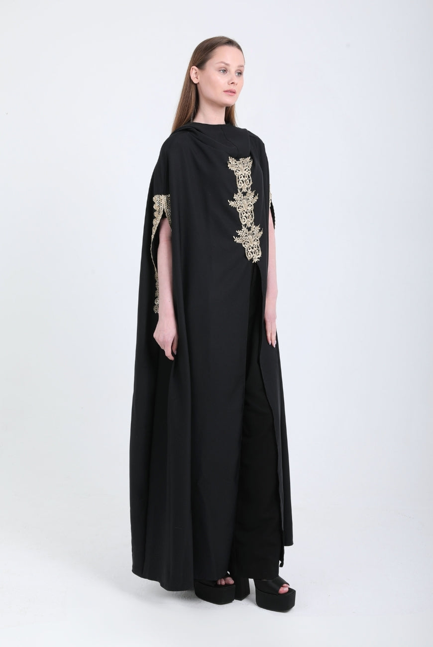 Arabian Black Kaftan