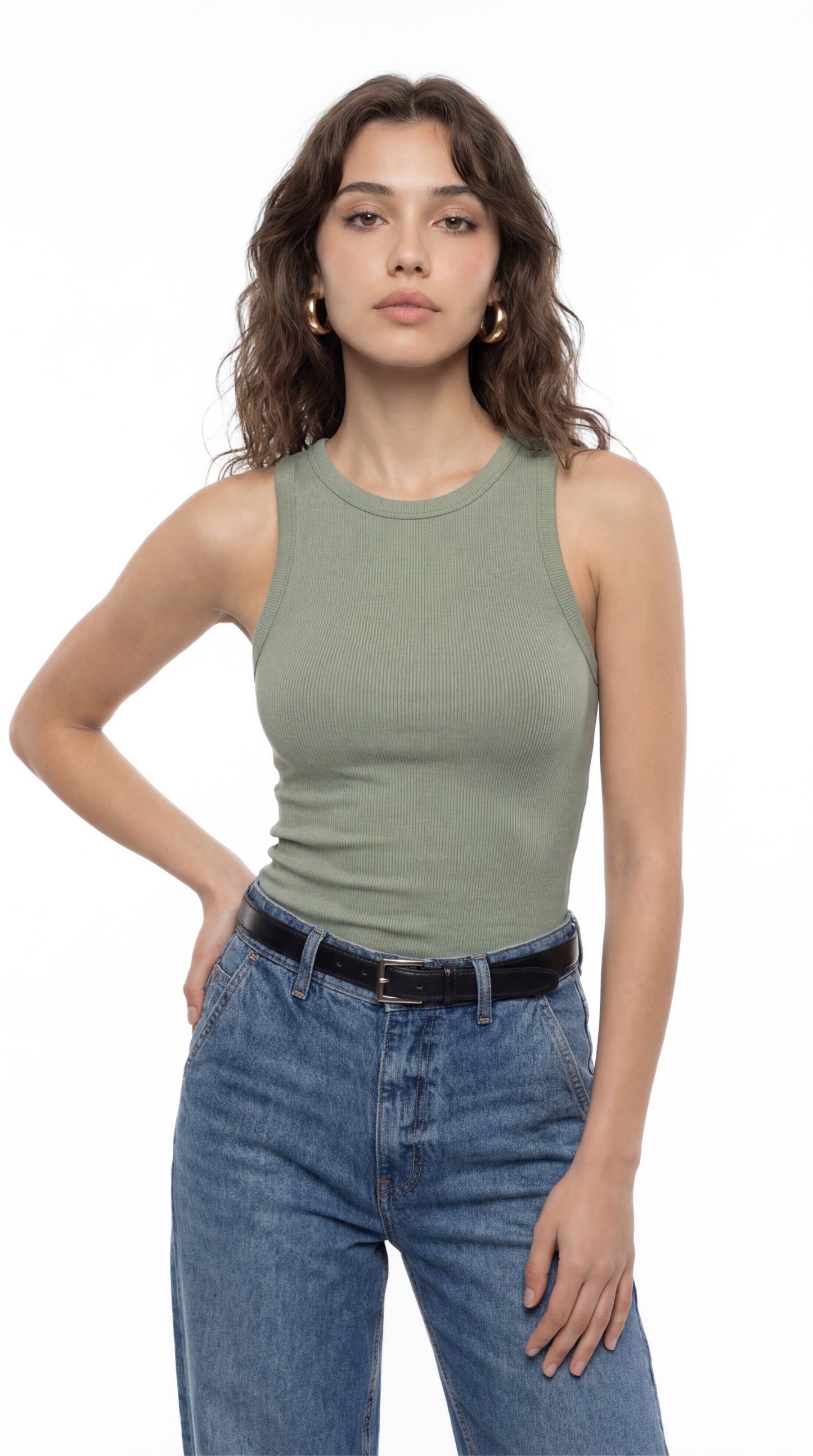 Ribbed Tank Top