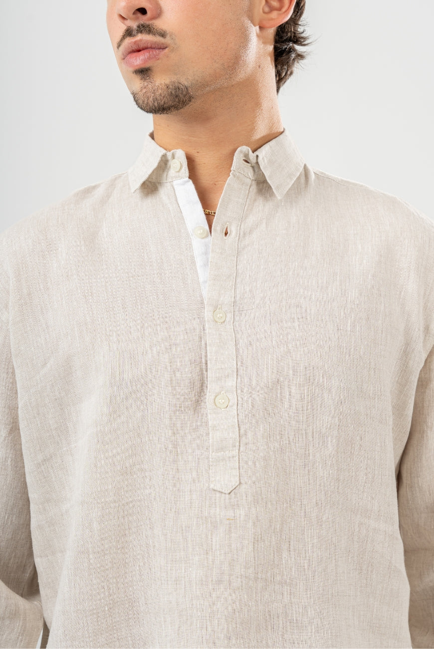 Kaftan Linen Shirt