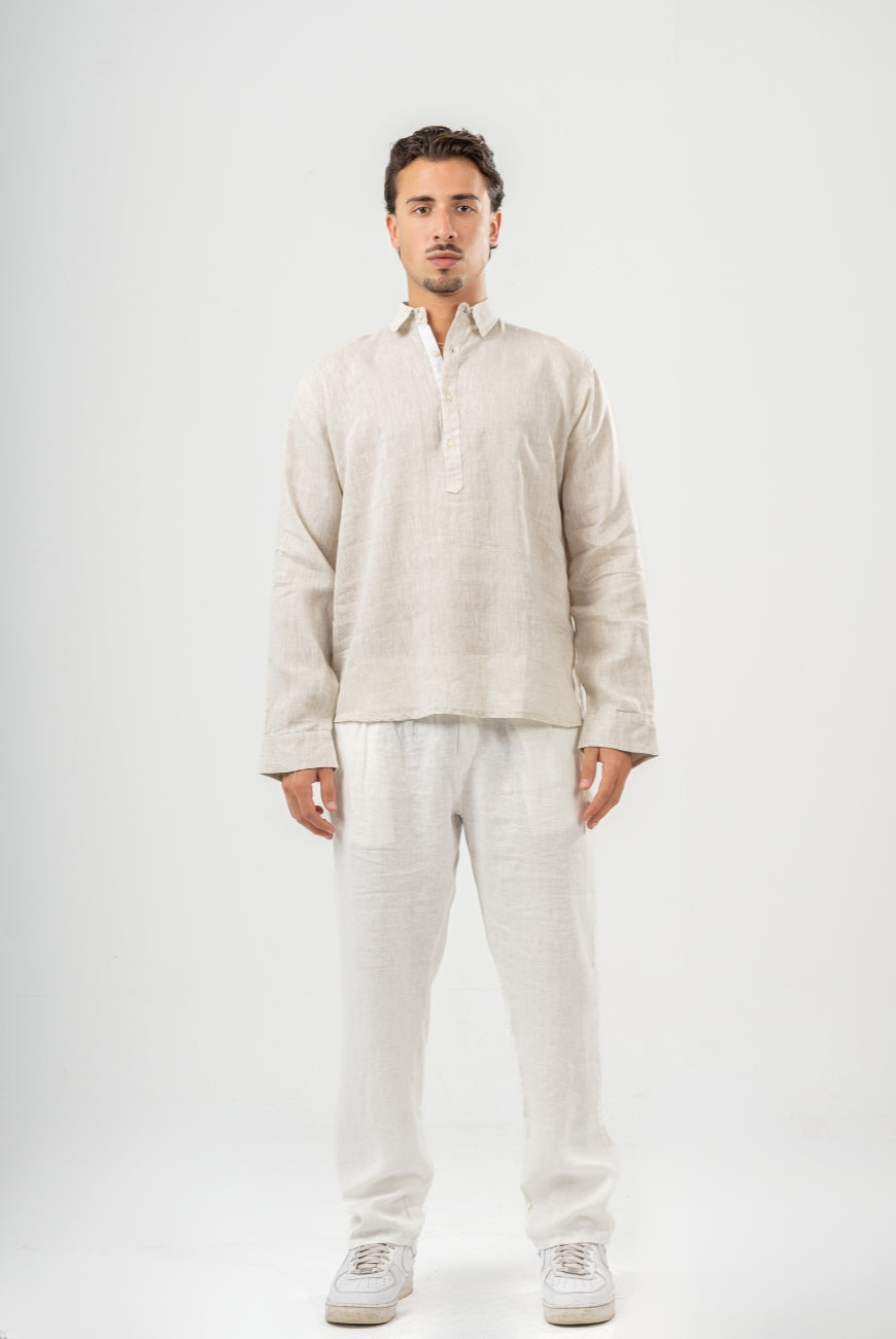 Kaftan Linen Shirt