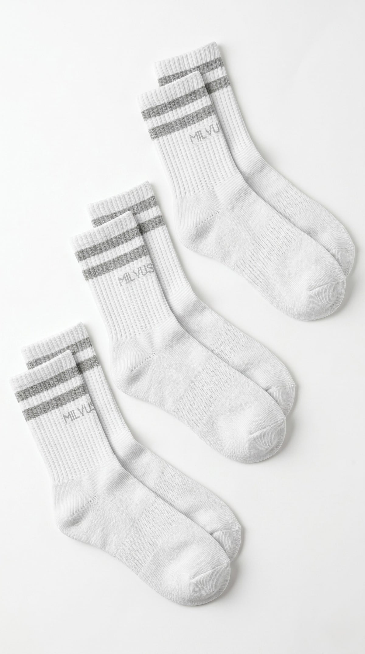 Women's Crew Socks (Pack of 3)