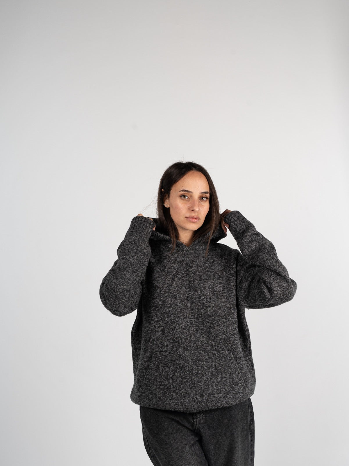Knitted Hoodie