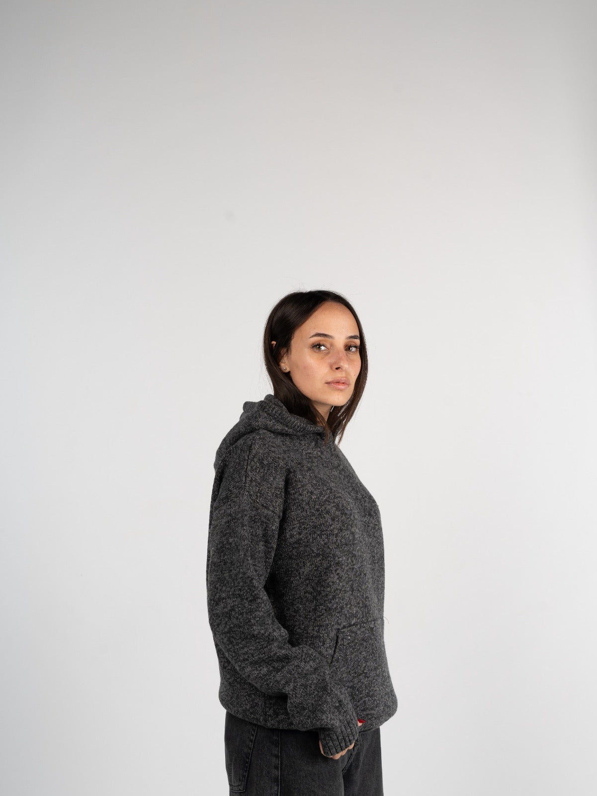 Knitted Hoodie