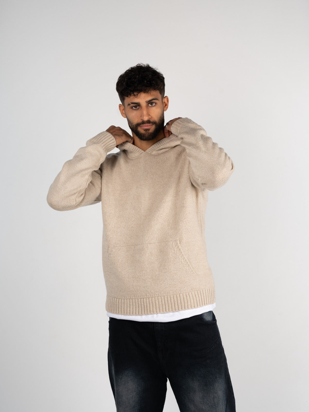 Knitted Hoodie