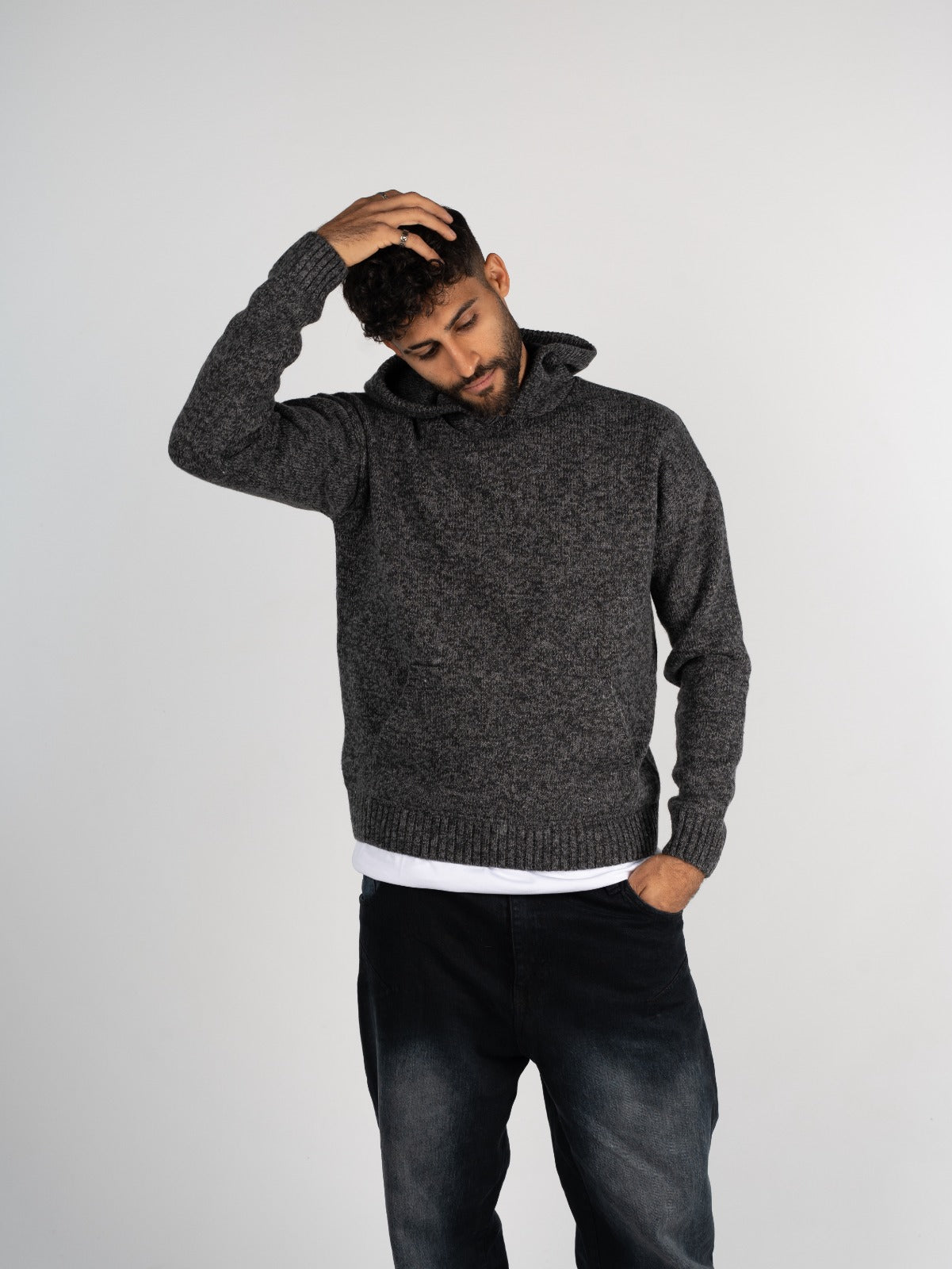 Knitted Hoodie