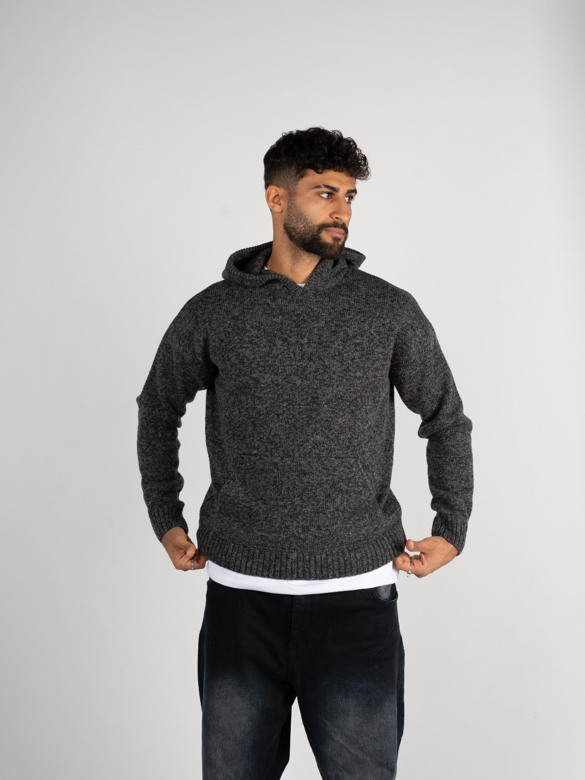 Knitted Hoodie