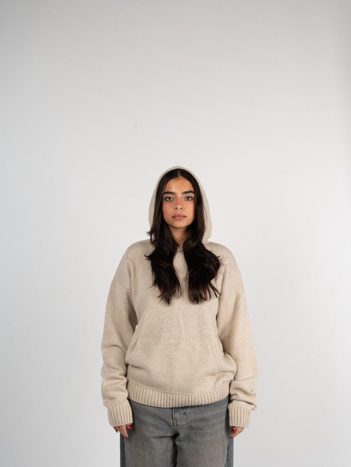 Knitted Hoodie
