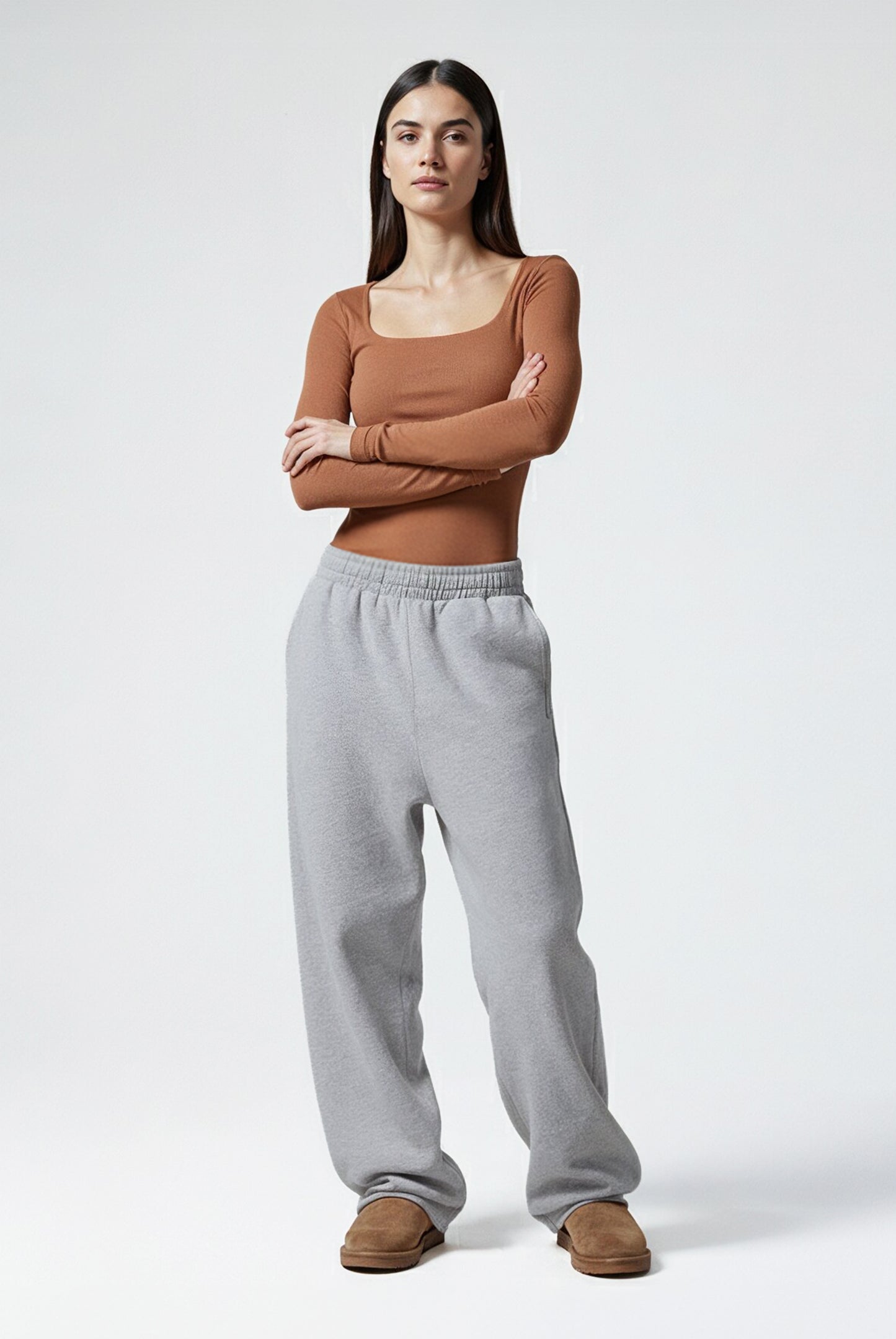 Long Sleeve Squared top