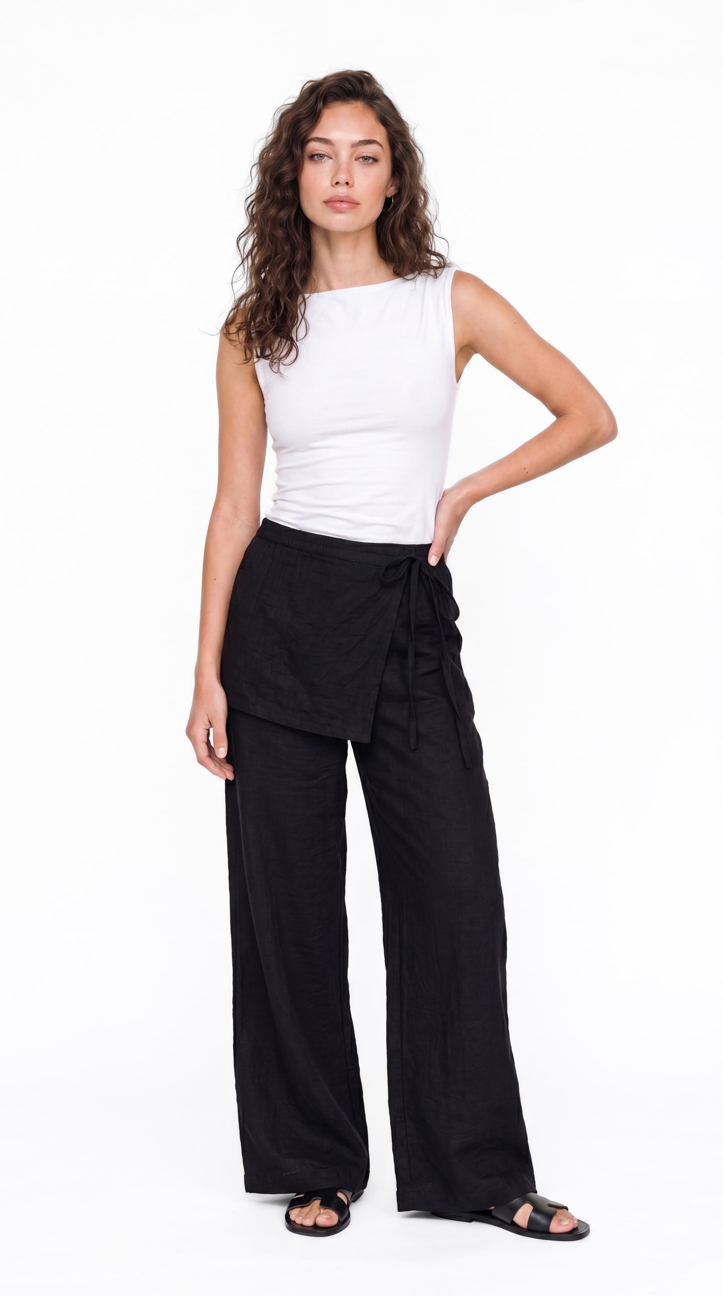 Statement Linen Pants