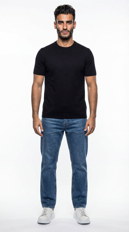 Textured Knit Tshirt