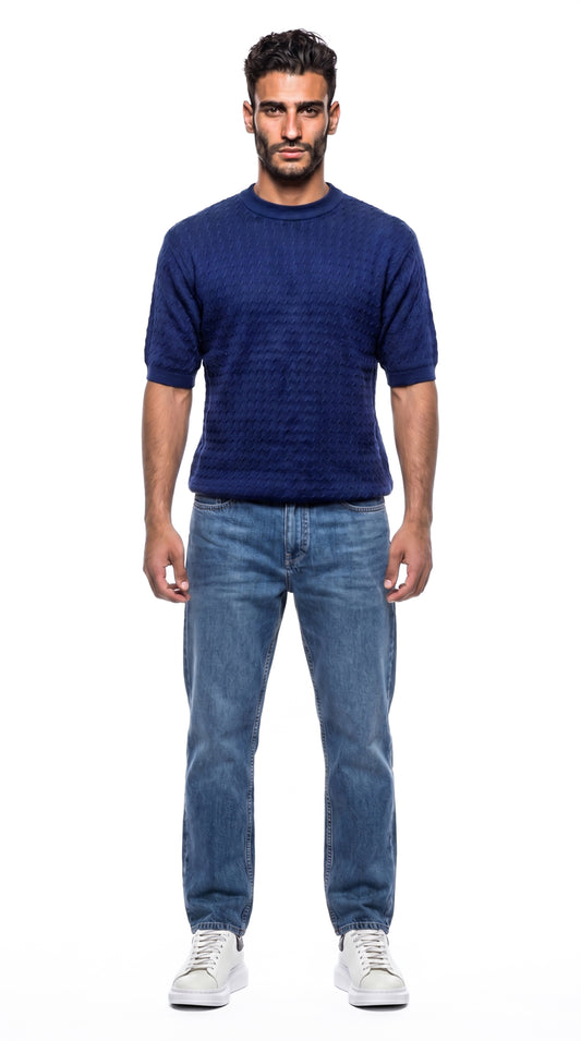 Cable knit Tshirt