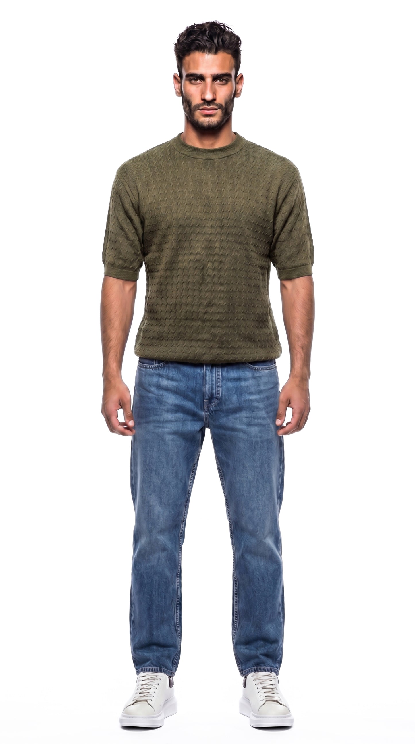 Cable knit Tshirt