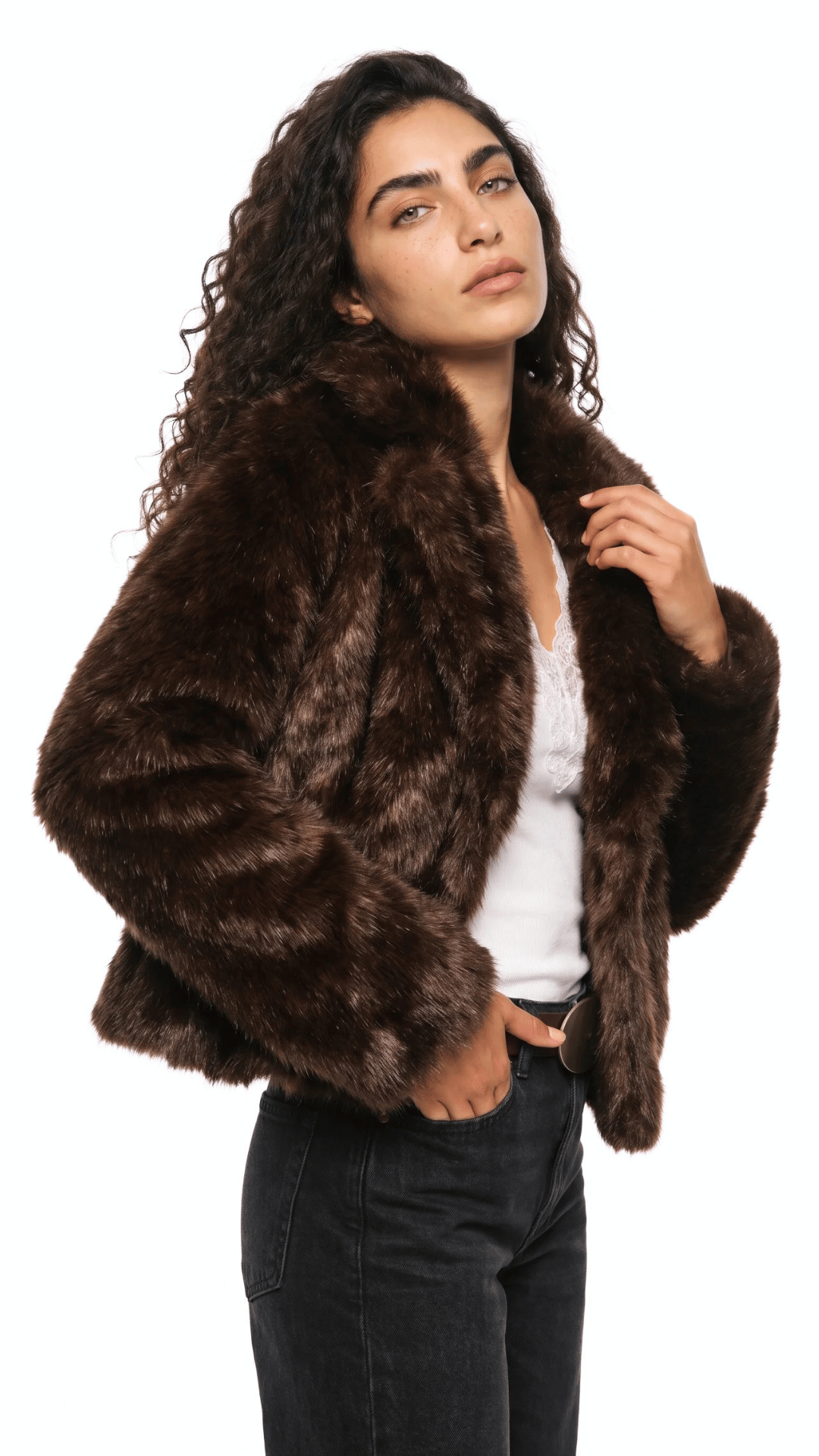 Reversible Faux-Fur Jacket