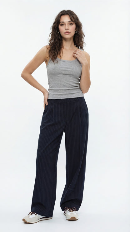 Ribbed Squared Top