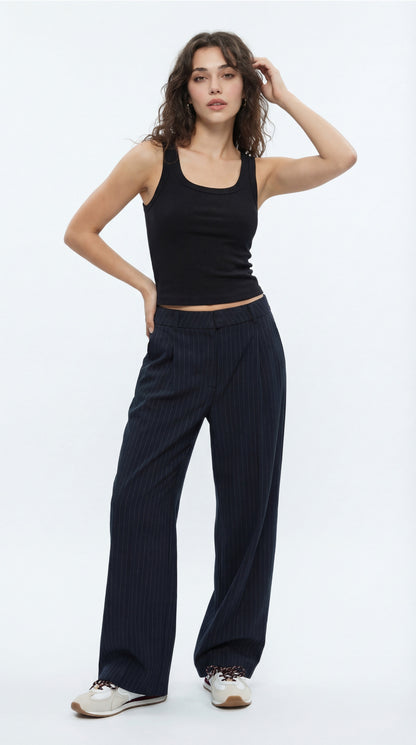 Ribbed Squared Top