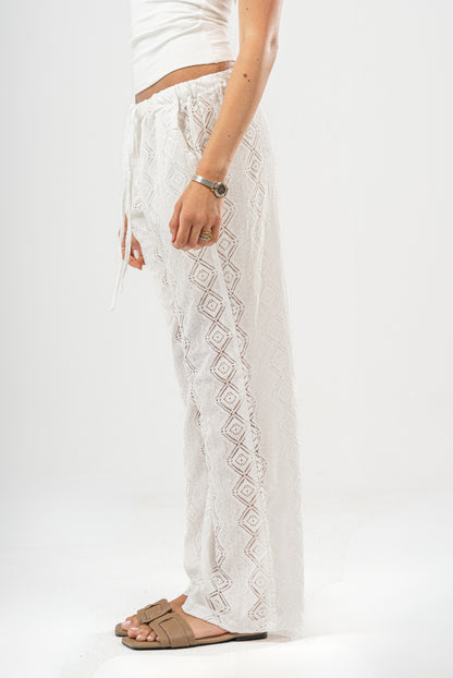 Knit beach pants