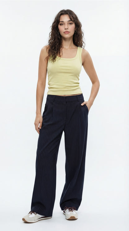 Ribbed Squared Top