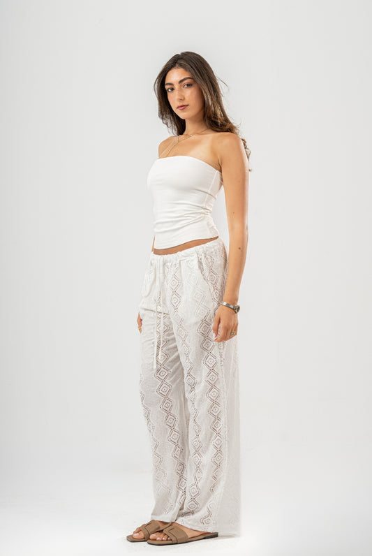 Knit beach pants