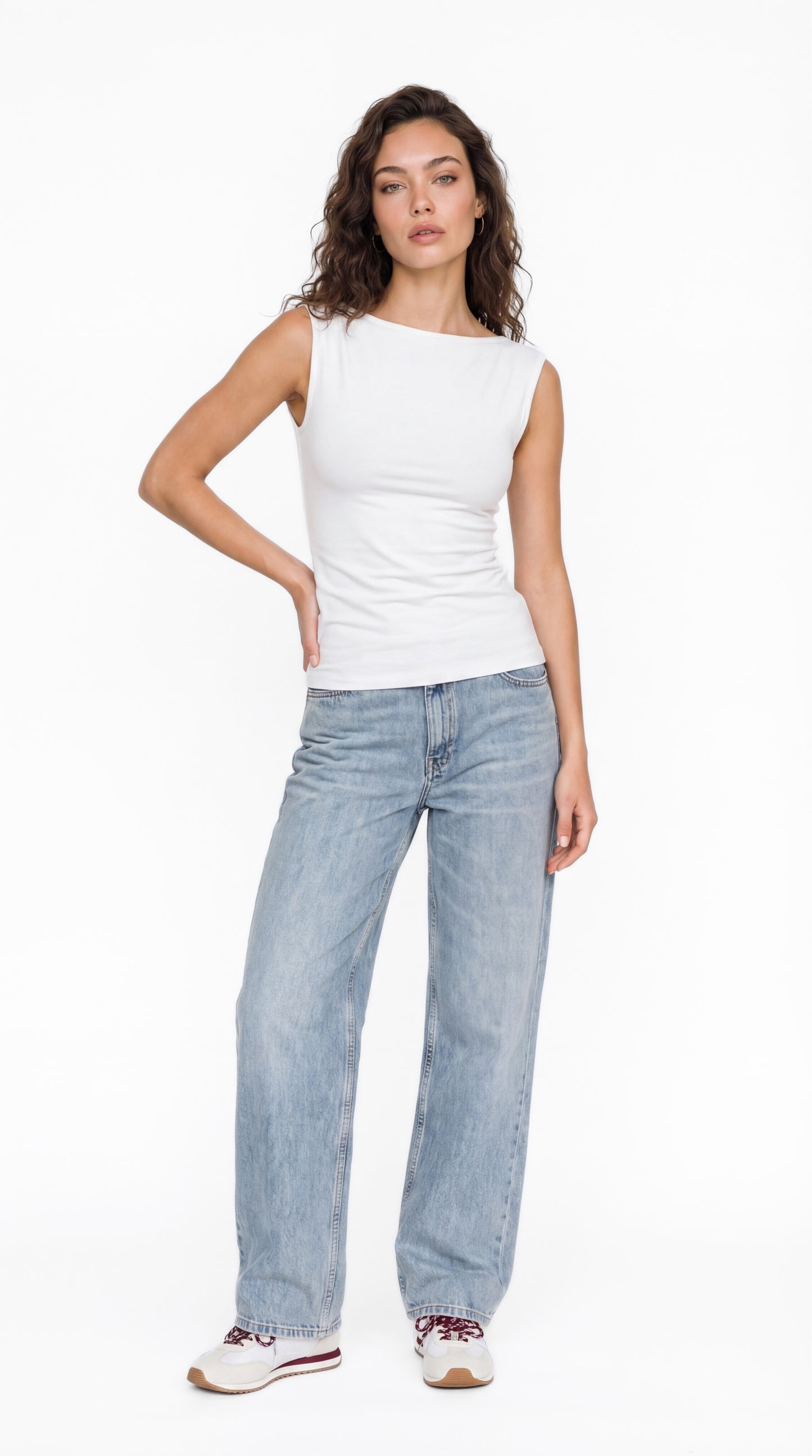 Boat Neck Top