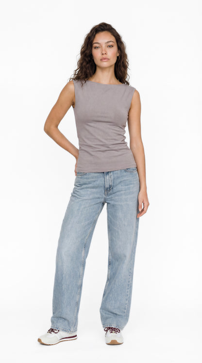 Boat Neck Top