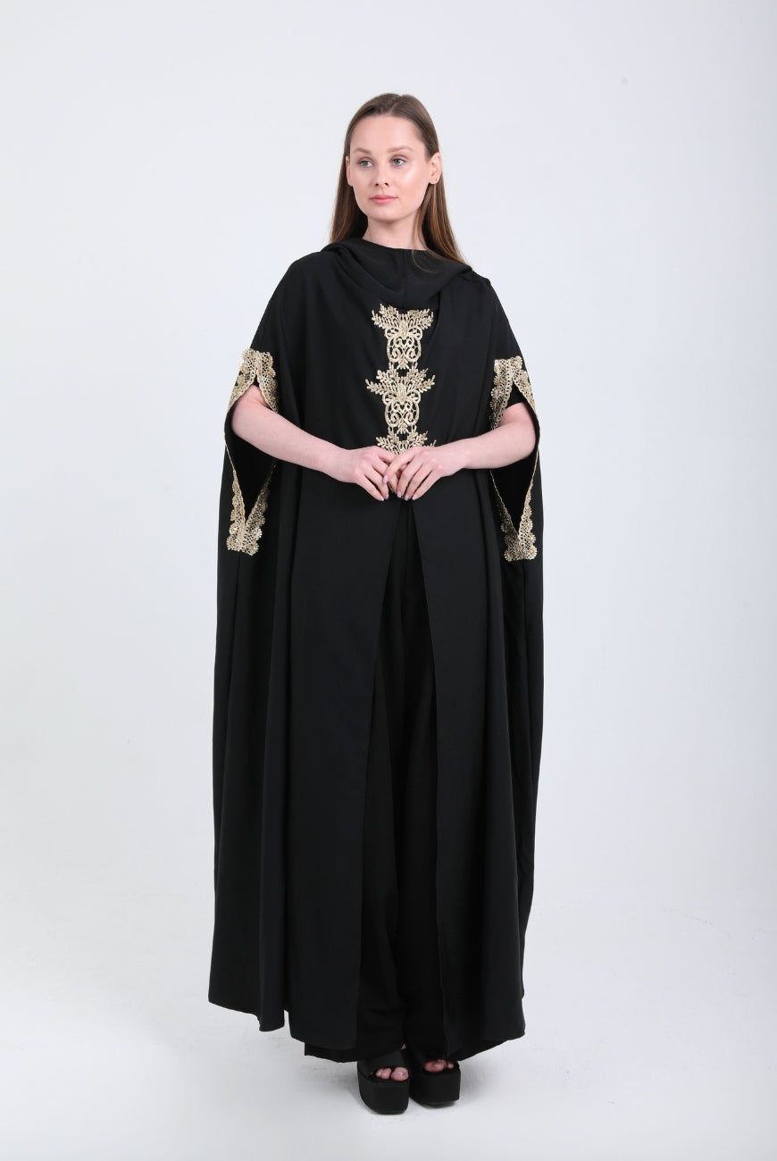 Arabian Black Kaftan