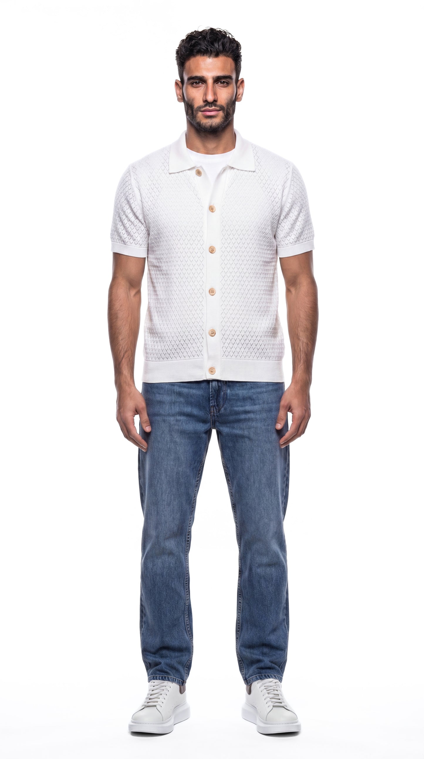 Textured Knit Shirt