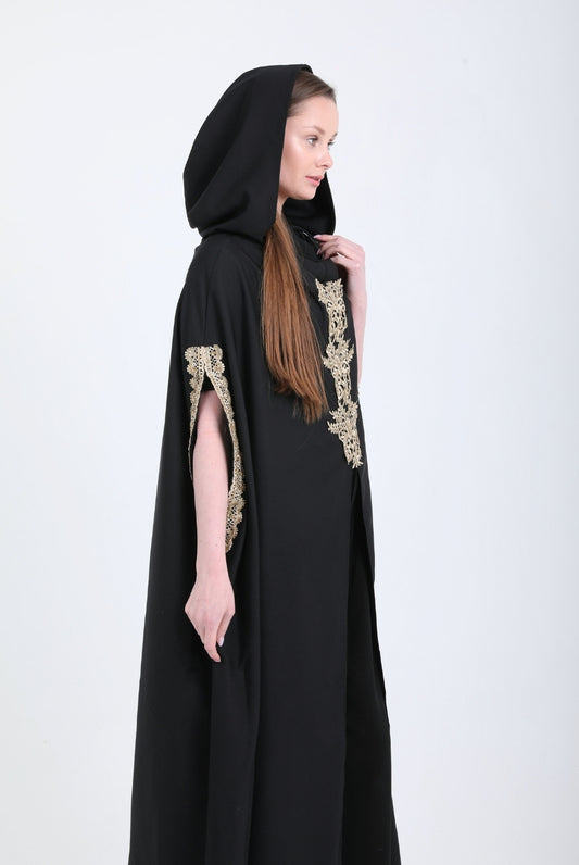 Arabian Black Kaftan