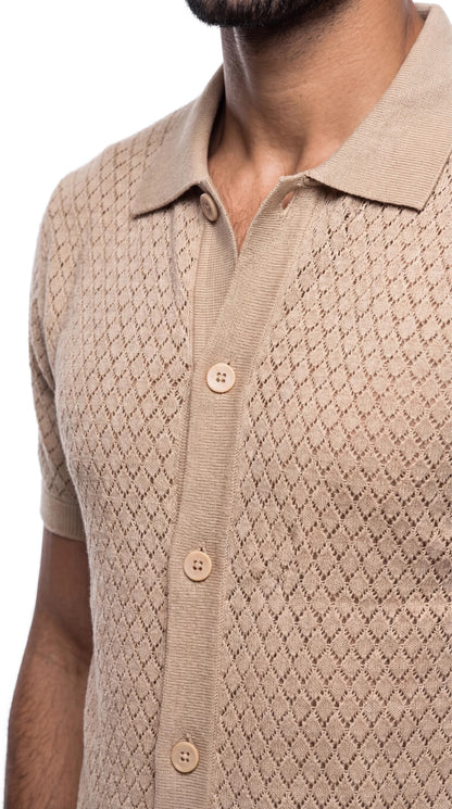 Textured Knit Shirt