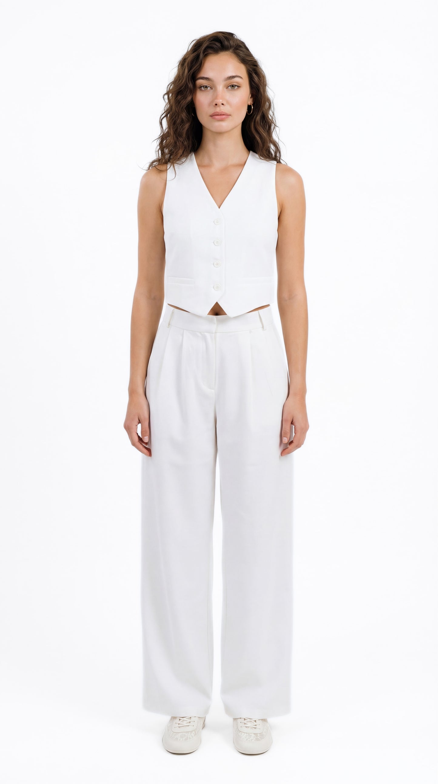 Cropped Vest