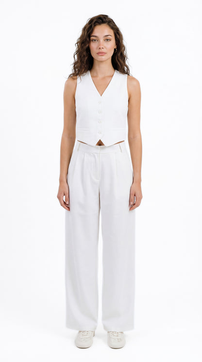 Cropped Vest