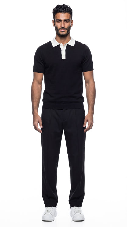 Classic pleated pants