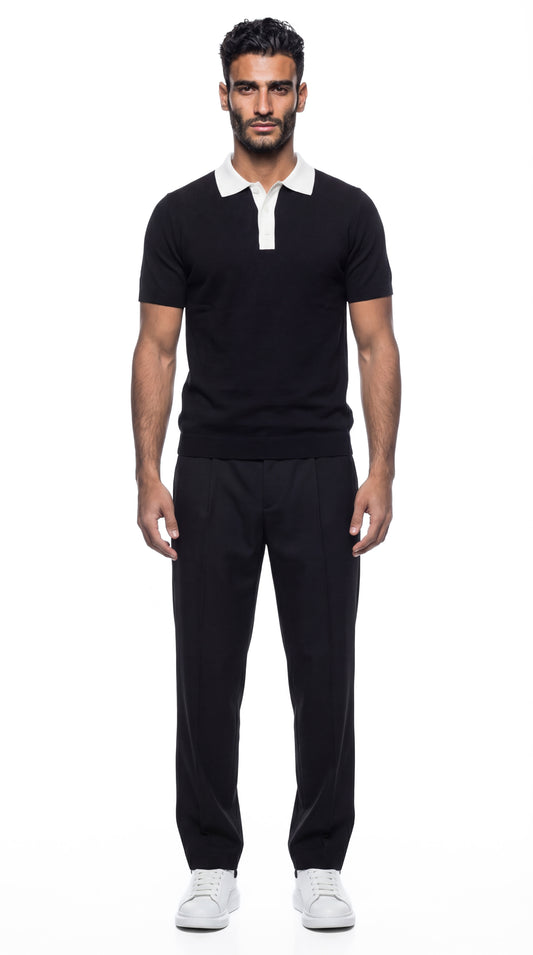 Classic pleated pants