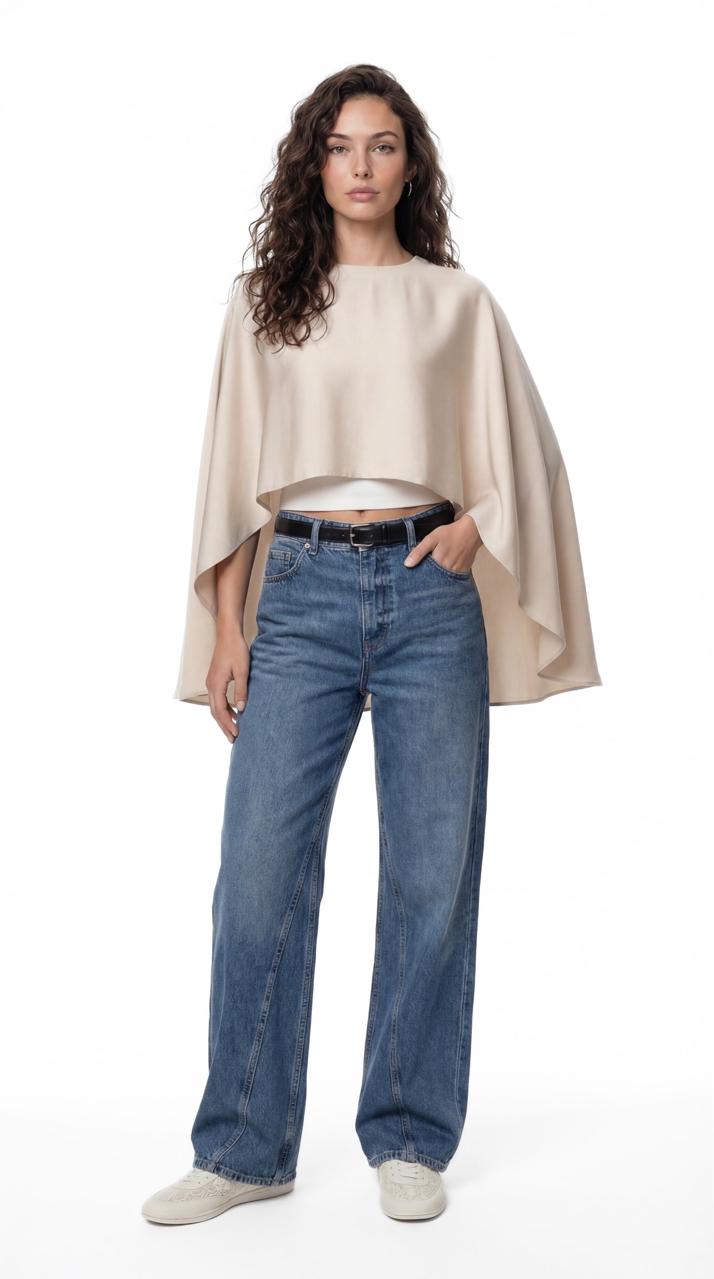 Silk Poncho