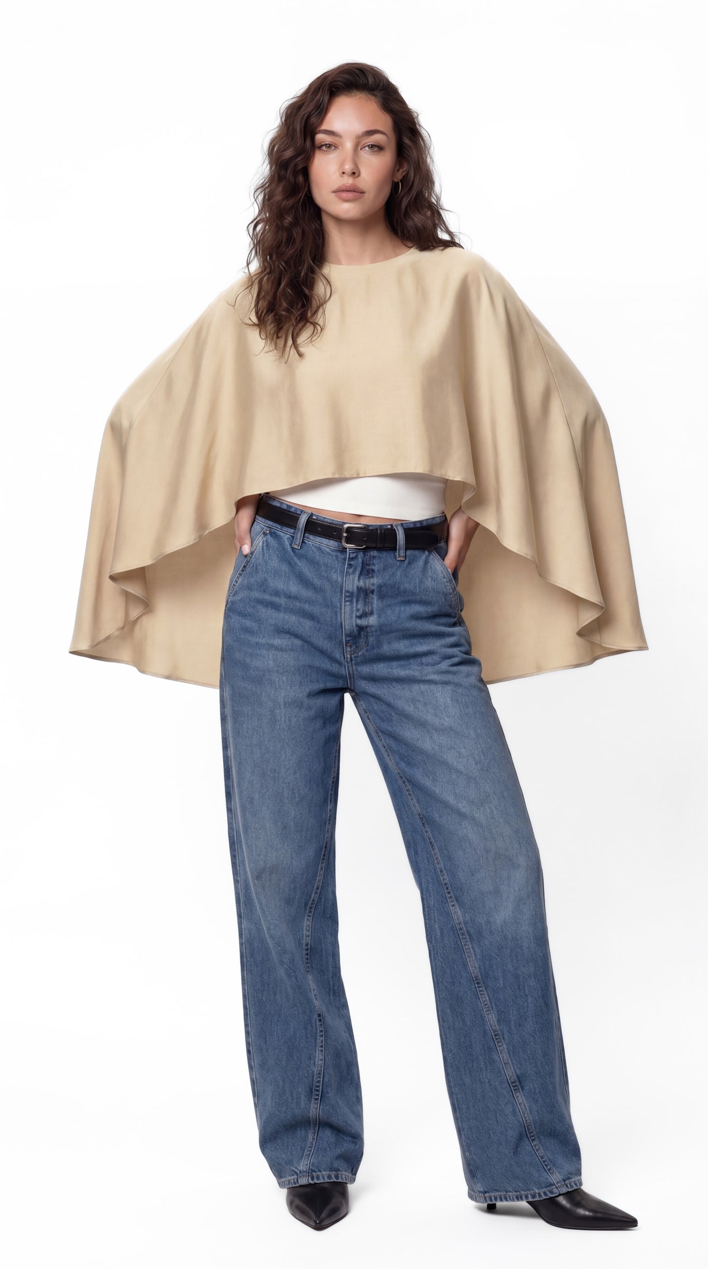 Silk Poncho