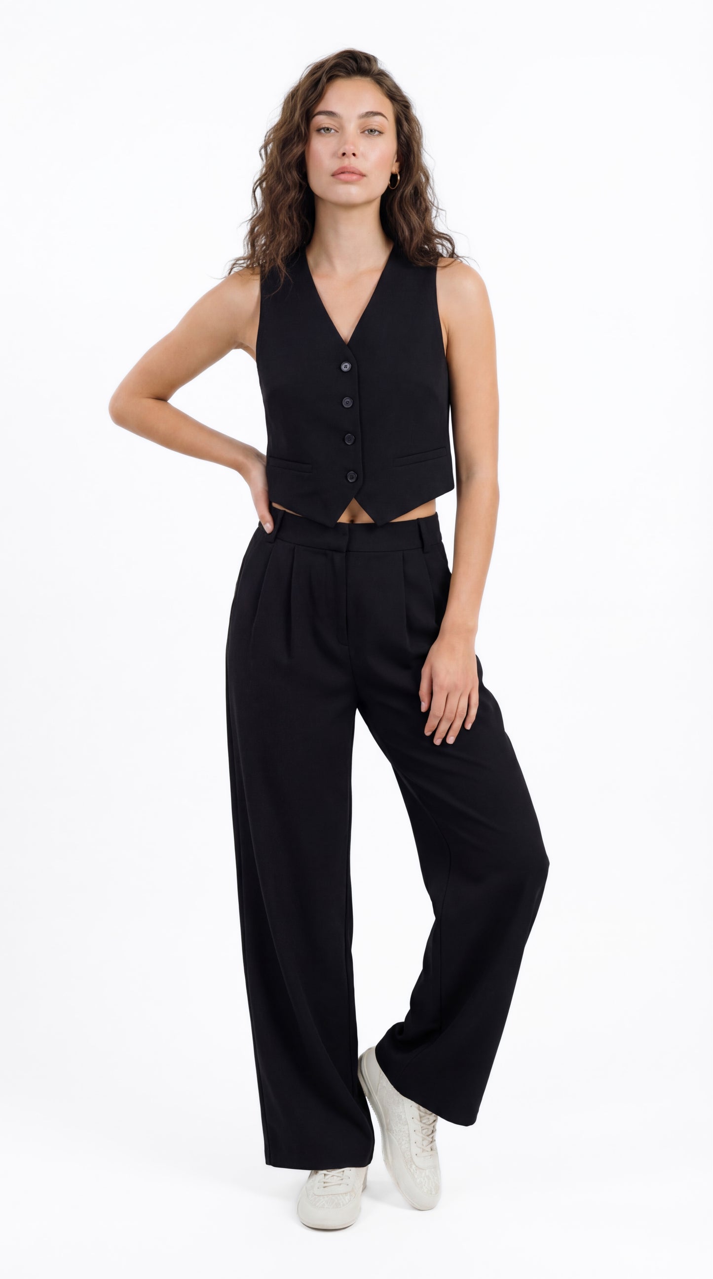 Cropped Vest