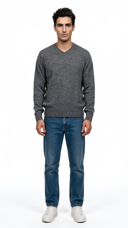 Mohair V-Neck