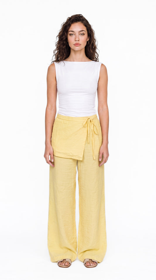 Statement Linen Pants