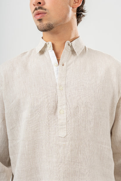 Kaftan Linen Shirt
