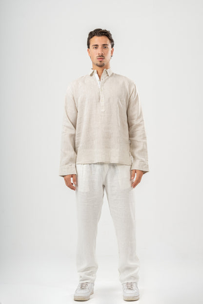 Kaftan Linen Shirt