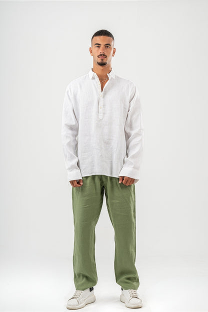 Kaftan Linen Shirt