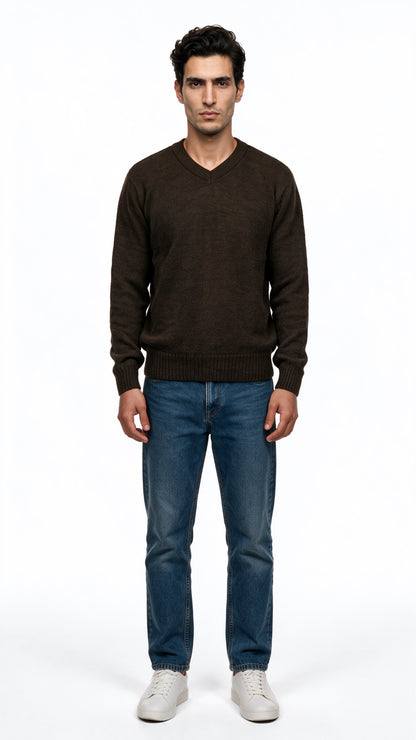 Mohair V-Neck