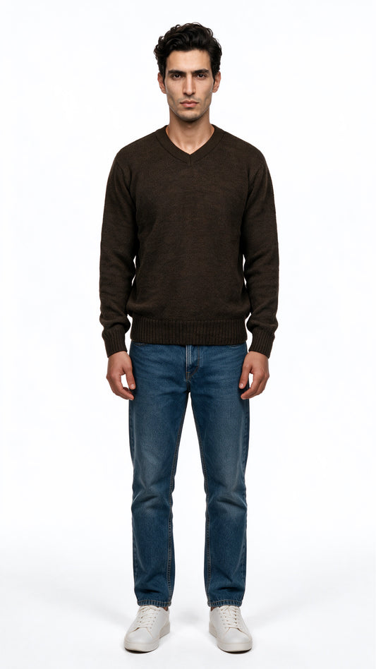 Mohair V-Neck
